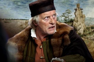 I colori della passione: Rutger Hauer è Pieter Bruegel, in una scena del film