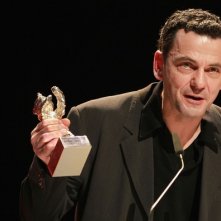 Berlino 2012: Christian Petzold dopo la consegna del premio per Barbara