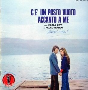 Paolo Rosani in un fotoromanzo 'Marina' con Paola Pitti