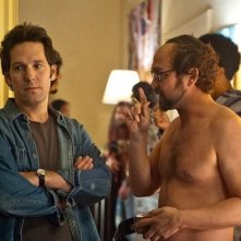 Paul Rudd e Joe Lo Truglio in una simoatica immagine dell'avventuroso Wanderlust