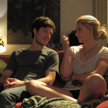 Andrea Bosca e Miriam Giovanelli in una scena del film Gli sfiorati