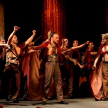 Cesare deve morire: Cosimo Rega insieme a Salvatore Striano in una scena del film