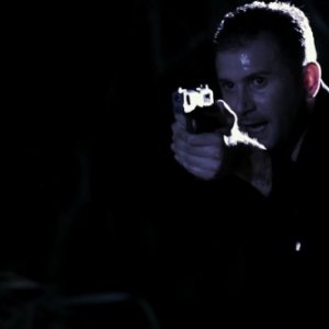 Emanuele Leone in una scena del film Native