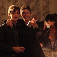 Michele Riondino insieme ad Andrea Bosca in una scena del film Gli sfiorati