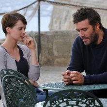 Sei passi nel giallo - Presagi: Andrea Osvart e Craig Bierko una scena del film TV