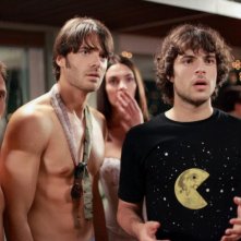 10 regole per fare innamorare: Giulio Berruti insieme a Guglielmo Scilla in un'immagine del film