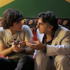 10 regole per fare innamorare: Vincenzo Salemme in una scena del film con Guglielmo Scilla