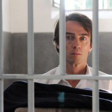Alessio Boni in una intensa scena della miniserie di Rai Uno Walter Chiari Fino all'ultima risata