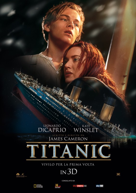 Titanic In 3D La Locandina Italiana 232516