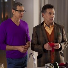 Glee: Jeff Goldblum e Brian Stokes Mitchell in una scena dell'episodio Cuore