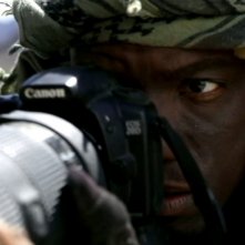 Act of Valor: un Navy Seal in azione in una scena del film