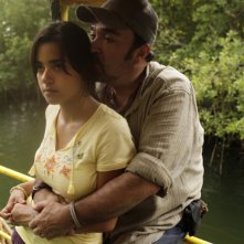 Daniel Zacapa nella serie tv The River con Paulina Gaitan, episodio pilota