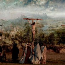 I colori della passione: un'immagine del film ispirato al quadro di Pieter Bruegel che raffigura la passione di Cristo