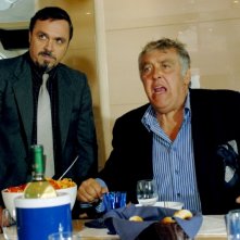 Buona giornata: Maurizio Mattioli in una scena del film con il comico Gabriele Cirilli
