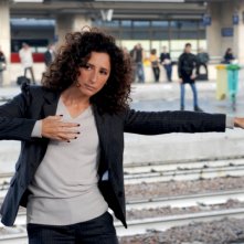 Buona giornata: Teresa Mannino in una buffa immagine tratta dal film