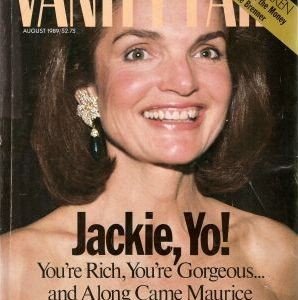 Jackie Kennedy su Vanity Fair nel 1989