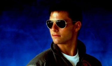 Top Gun: Tom Cruise in a promo image from the film