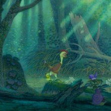 Leafie - La storia di un amore: un'immagine tratta dal film d'animazione sud coreano