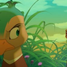 Leafie - La storia di un amore: una scena tratta dal film d'animazione diretto da Seong-yun Oh