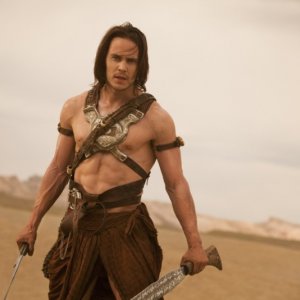 Una bella immagine di Taylor Kitsch, protagonista di John Carter, tratta dal film
