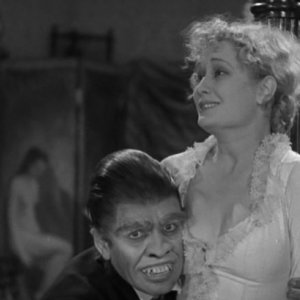 Il dottor Jekyll: Fredric March con Miriam Hopkins in una scena del film