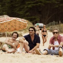 Nos plus belles vacances: Philippe Lellouche con Gérard Darmon, Christian Vadim, Alain Doutey in una scena.