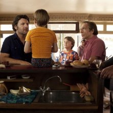 Nos plus belles vacances: Philippe Lellouche, Gérard Darmon, Christian Vadim in una scena.