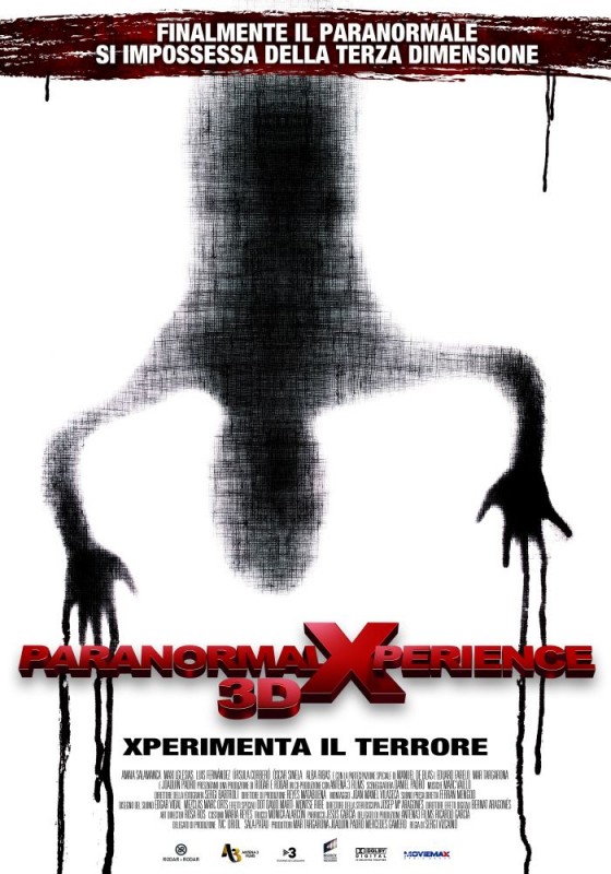 Paranormal Xperience 3D La Locandina Italiana Del Film 233445