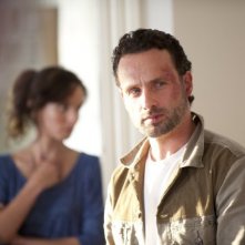 The Walking Dead: Andrew Lincoln e Sarah Wayne Callies nell'episodio La sentenza