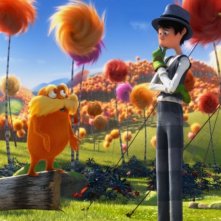 Lorax - Il guardiano della foresta: il giovane Onceler rimproverato da Lorax per aver abbattuto il primo albero di Truffula