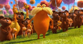 Lorax - Il guardiano della foresta: la protesta di Lorax e di tutti gli abitanti della Valle di Truffula