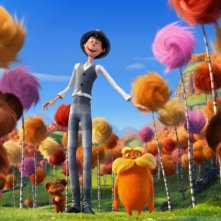 Lorax - Il guardiano della foresta: la scena in cui il giovane Onceler capisce di essere diventato famoso a discapito della foresta