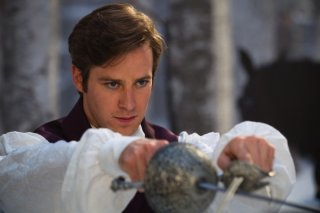 Armie Hammer in una scena di Biancaneve
