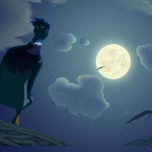 Leafie - La storia di un amore: una bella immagine notturna tratta dal film