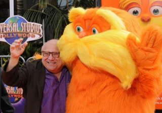 Lorax - Il guardiano della foresta: Danny DeVito sul red carpet degli Universal Studios di Los Angeles