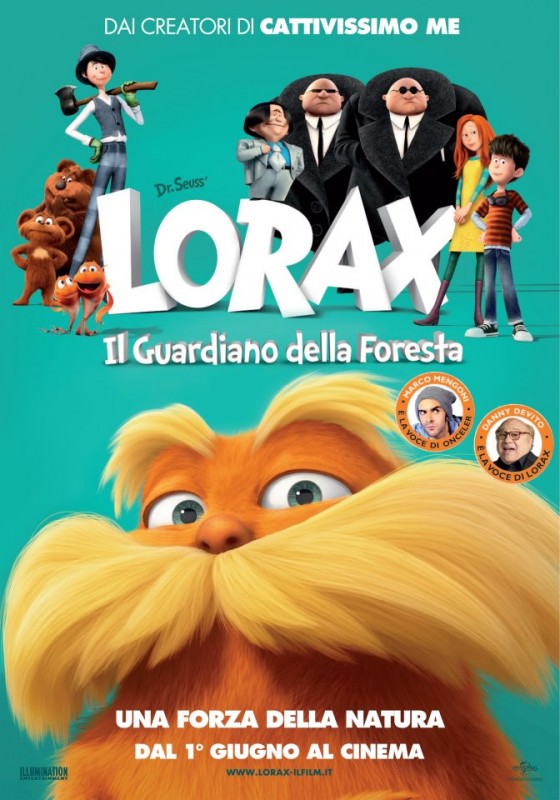 Lorax Il Guardiano Della Foresta La Nuova Locandina Italiana Del Film 233842
