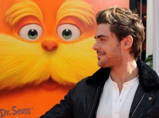 Lorax - Il guardiano della foresta: Zac Efron, doppiatore di Ted, durante la premiere del film agli Universal Studios di Los Angeles