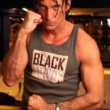 Una foto di Claudio Del Falco sul set