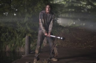 Fran Kranz completamente insanguinato in una terrificante scena di The Cabin in the Woods