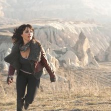 Ghost Rider: Spirito di vendetta, Violante Placido in una movimentata scena del film