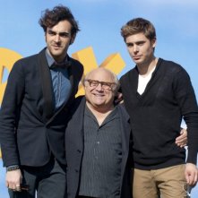 Lorax - Il guardiano della foresta: Danny DeVito, Zac Efron e Marco Mengoni durante la presentazione romana del film