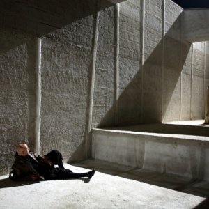 Quijote: Ginestra Paladino in una scena tratta dal film insieme a Peppe Servillo