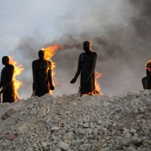 Quijote: una scena del film di Mimmo Paladino