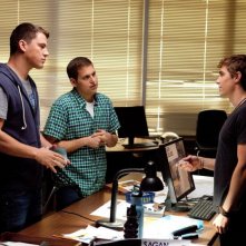 Channing Tatum e Jonah Hill in 21 Jump Street con Dave Franco