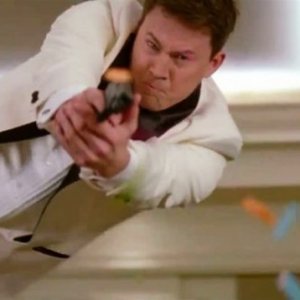 Channing Tatum in azione nel fil 21 Jump Street, del 2012