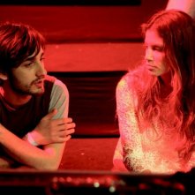 Poker Generation: Francesca Fioretti e Piero Cardano sul set del film