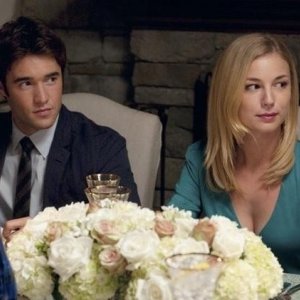Revenge: Emily VanCamp e Joshua Bowman nell'episodio Il bene e il male