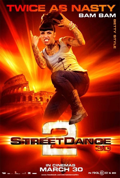 Streetdance 2 Il Character Poster Di Bam Bam Con Elisabetta Di Carlo 234345