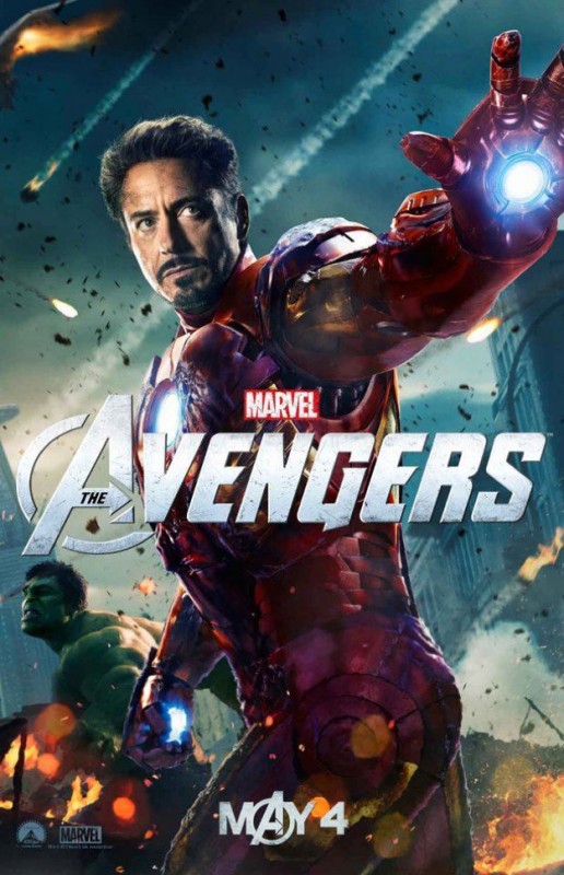 The Avengers Nuovo Character Poster Di Iron Man Robert Downey Jr Sullo Sfondo Appare Hulk 234199
