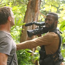 The River: Thomas Kretschmann e Shaun Parkes in una scena (episodio Los Ciegos)